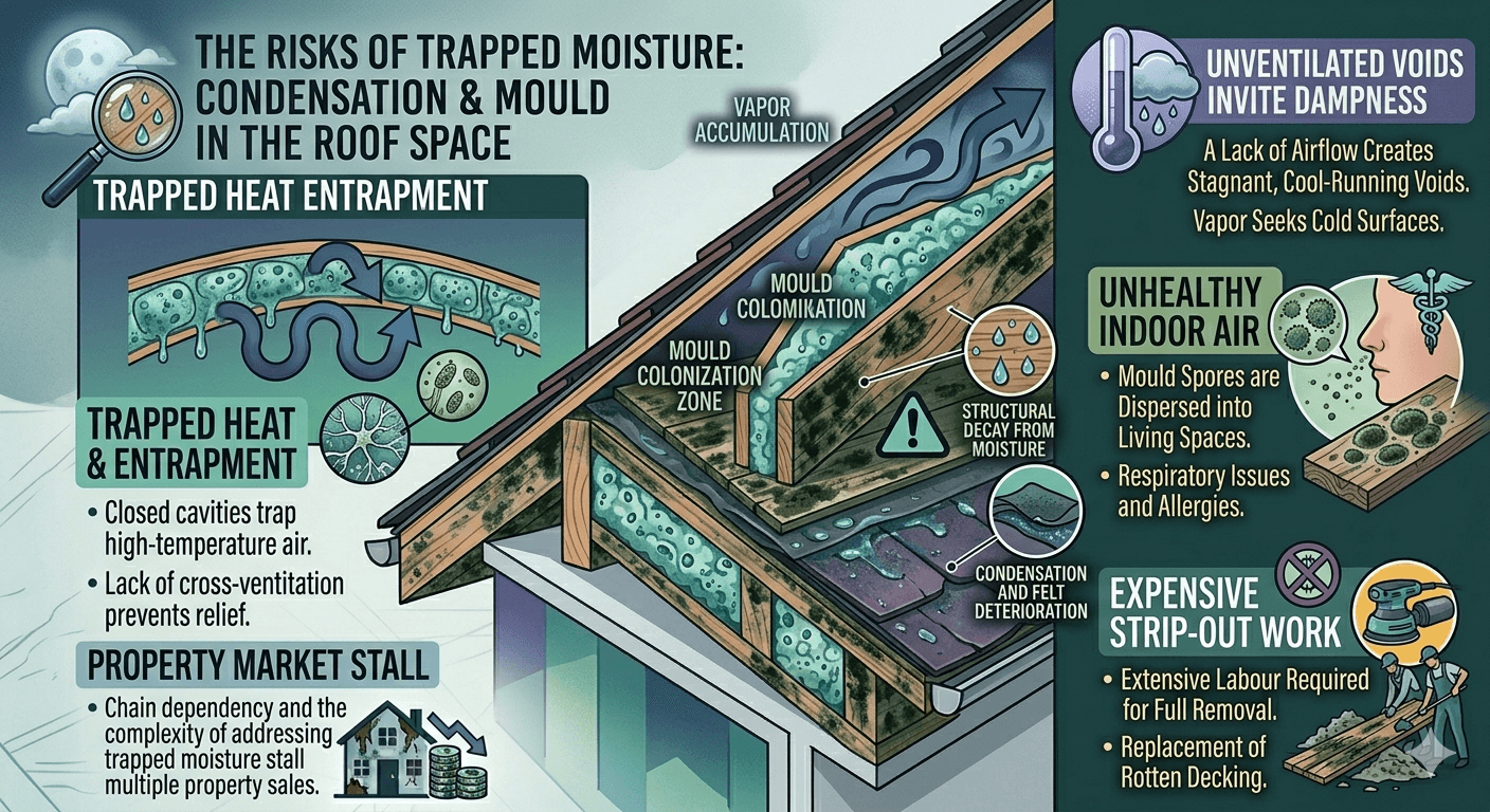 Water droplets on a window surface